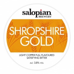 Salopian Brewery 12 x 500ml Shropshire Gold